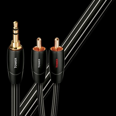 Audioquest Tower 3.5mm a 2 RCA  (1 métre)